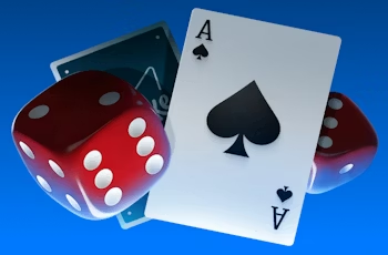 Tarjeta visual minimalista para contenido de casino online.